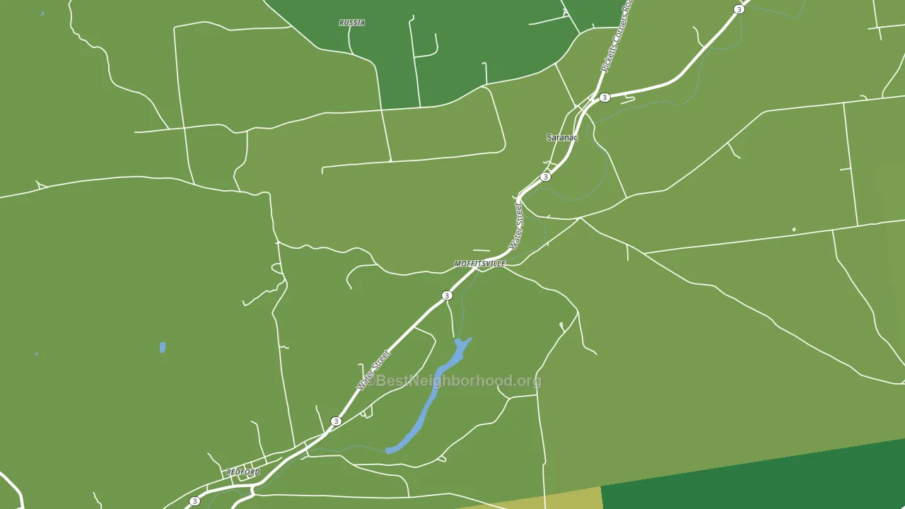 Moffitsville, NY block-group voter-turnout map