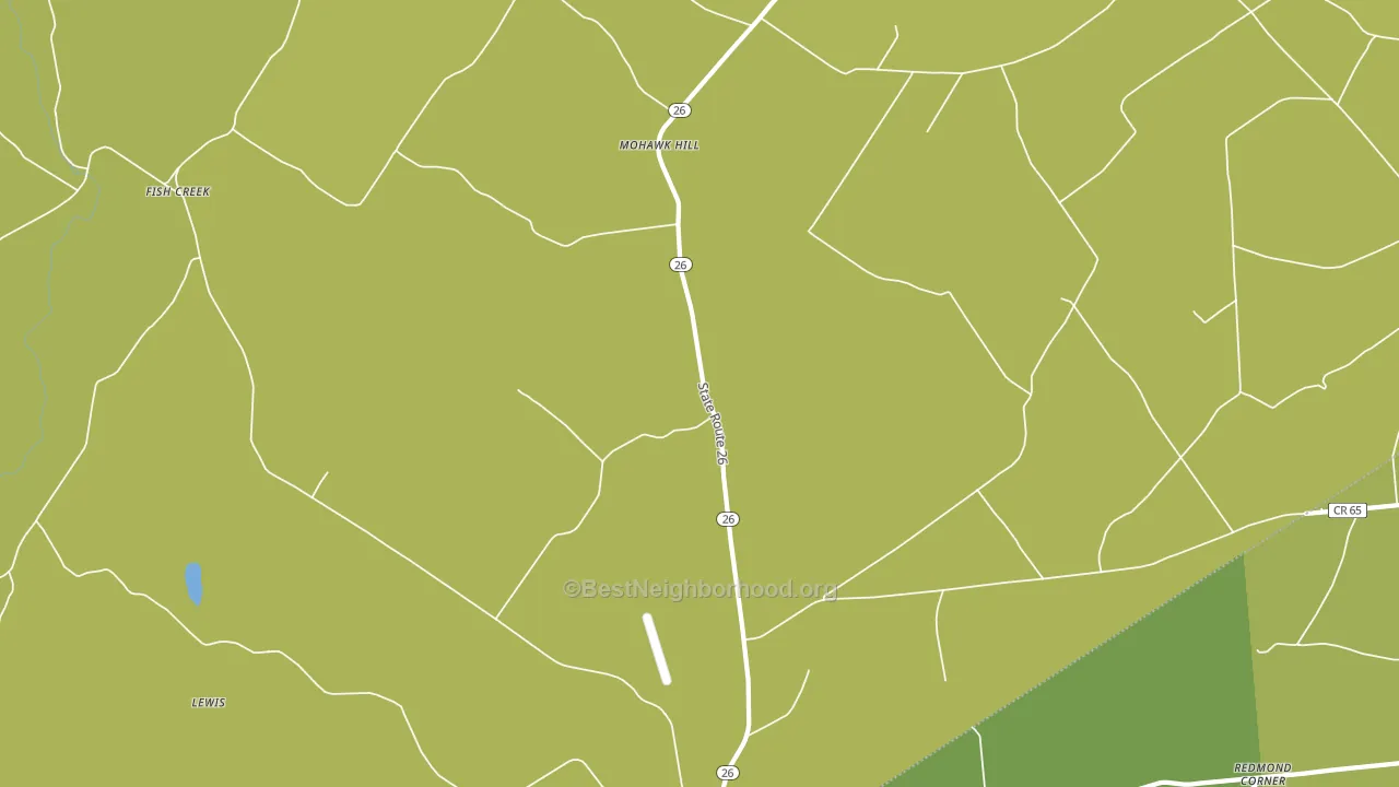 Mohawk Hill, NY block-group voter-turnout map