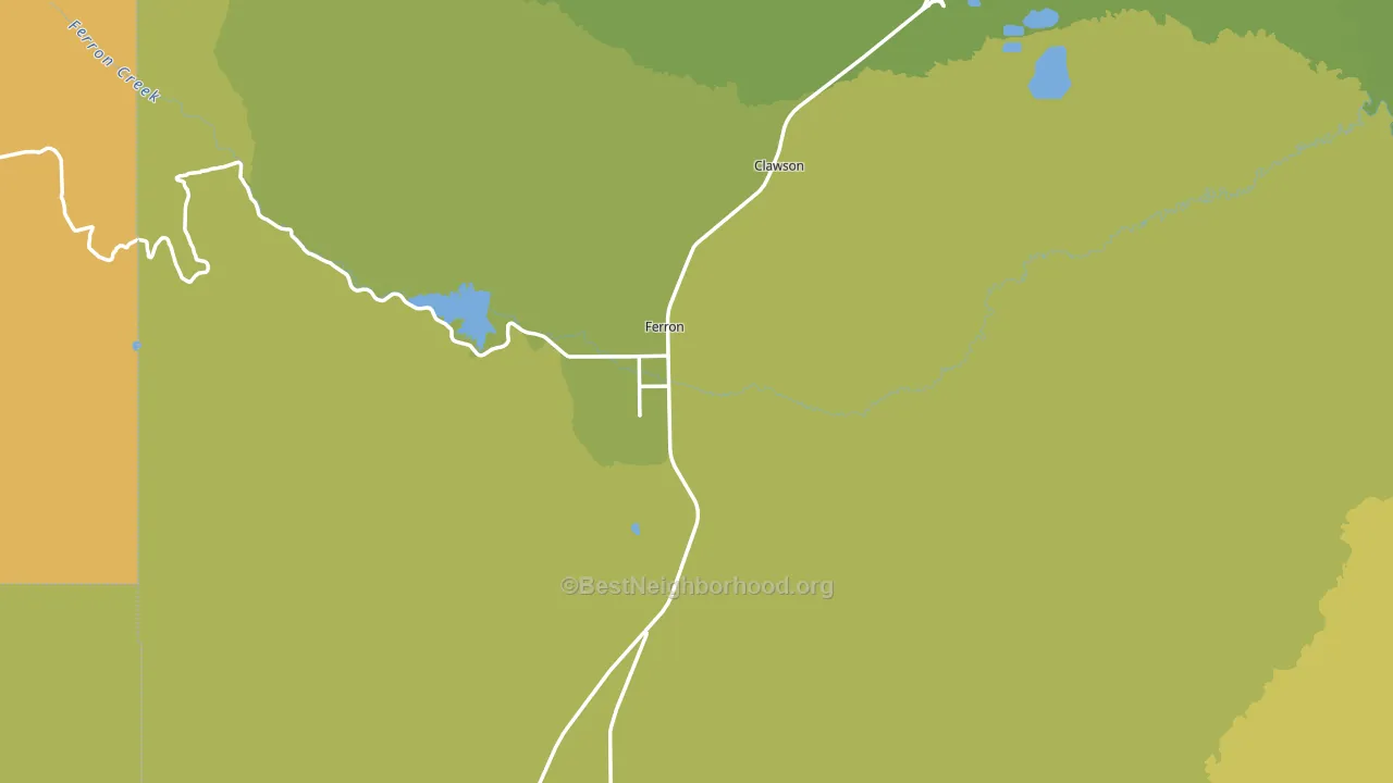 Molen, UT block-group voter-turnout map