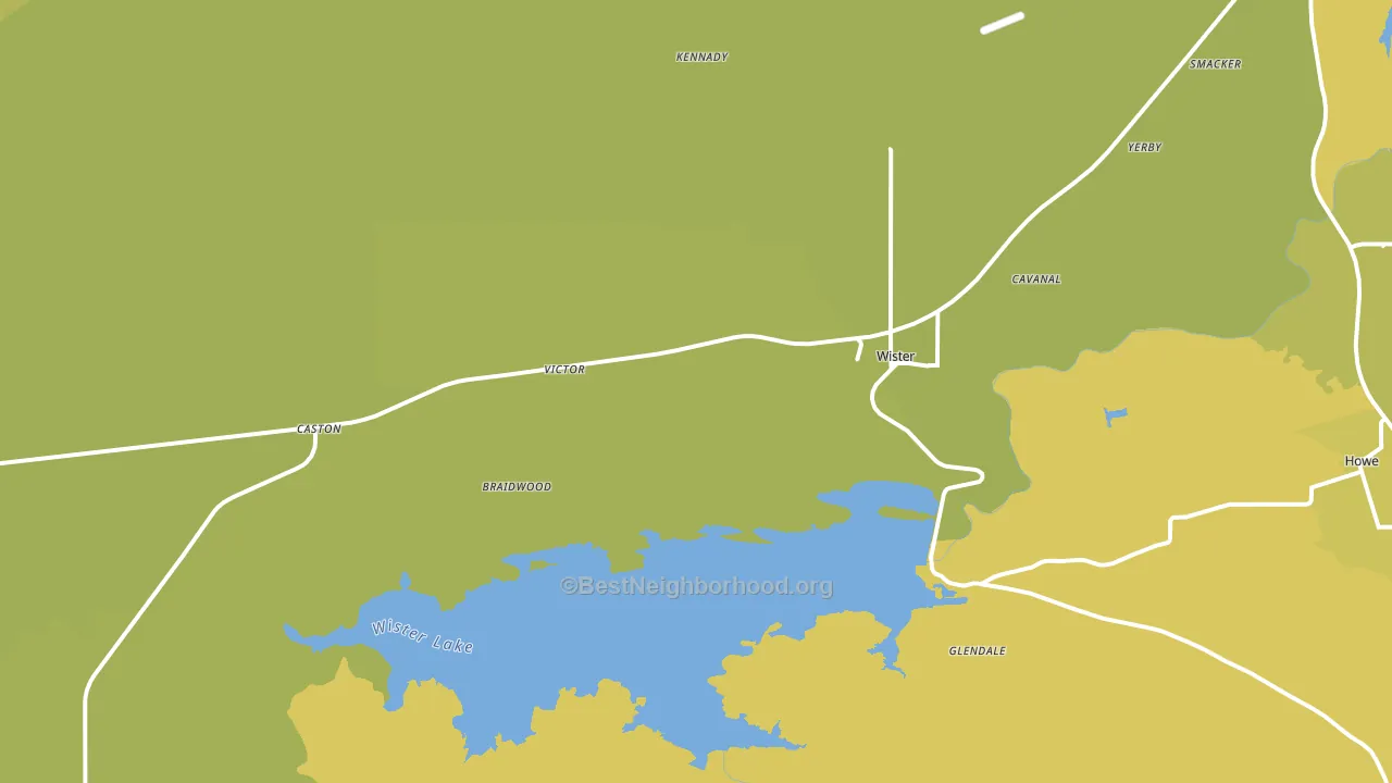 Monroe, OK block-group voter-turnout map