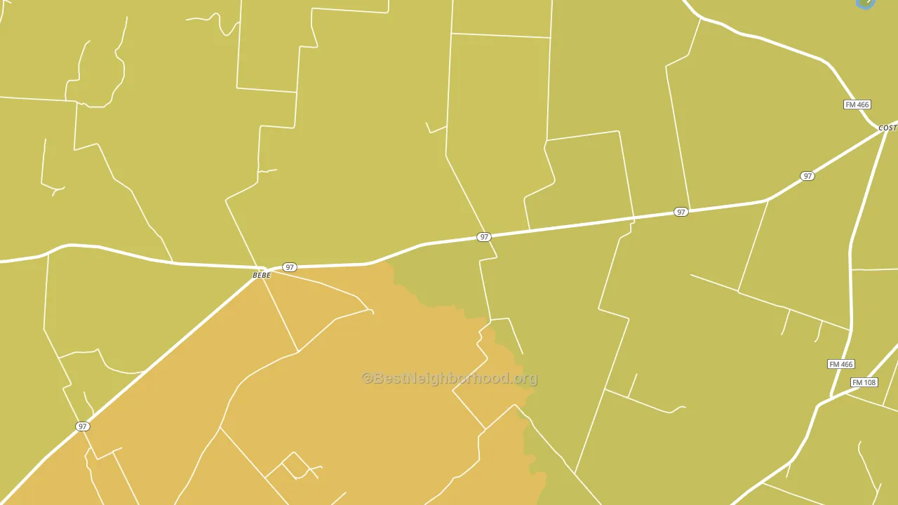 Monthalia, TX block-group voter-turnout map