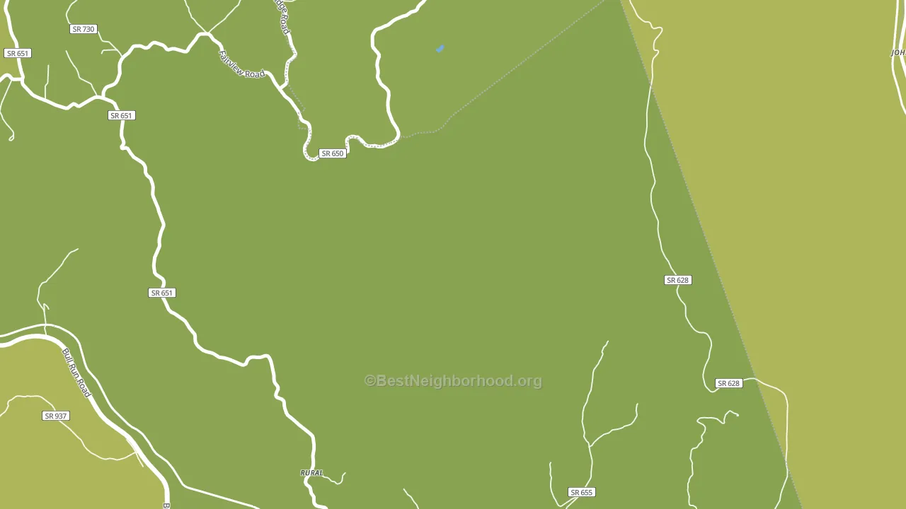 Morefield, VA block-group voter-turnout map
