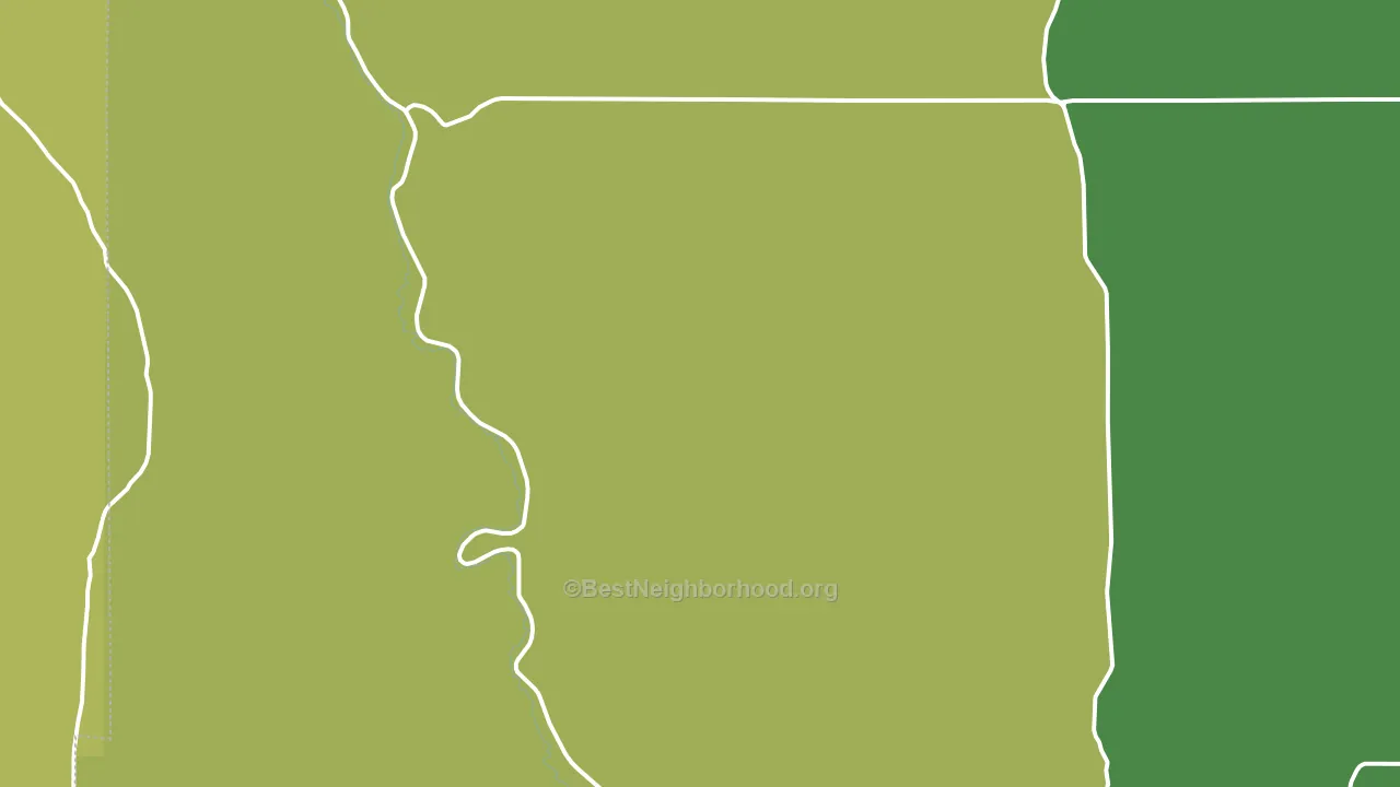 Morgan, OR block-group voter-turnout map