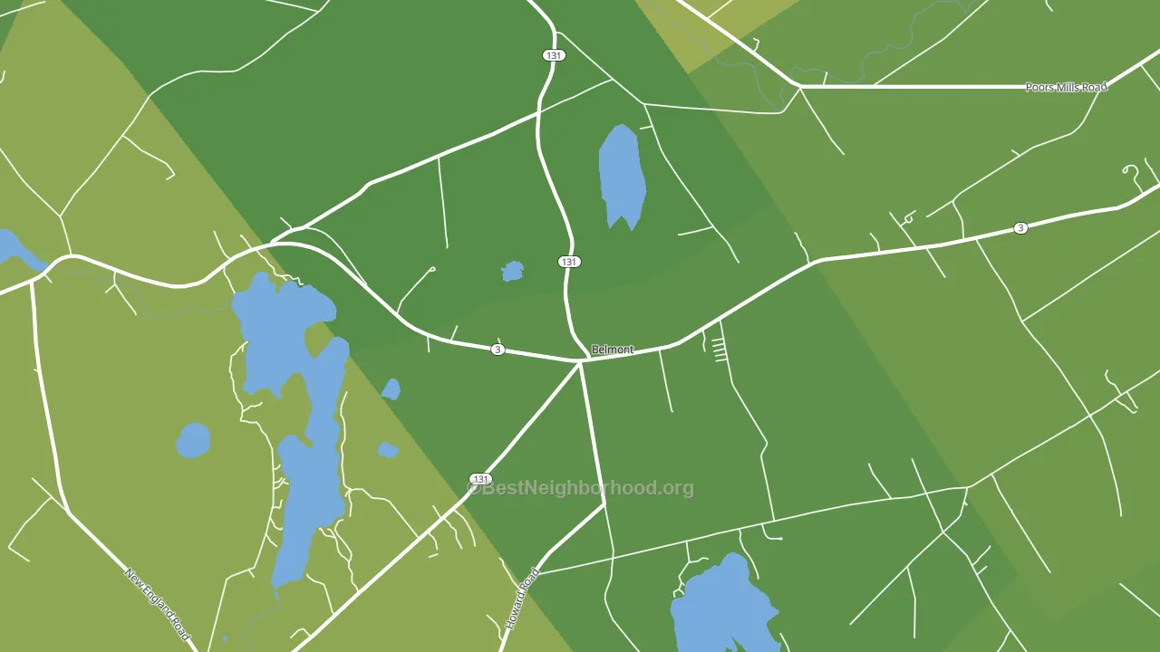 Morrill, ME block-group voter-turnout map