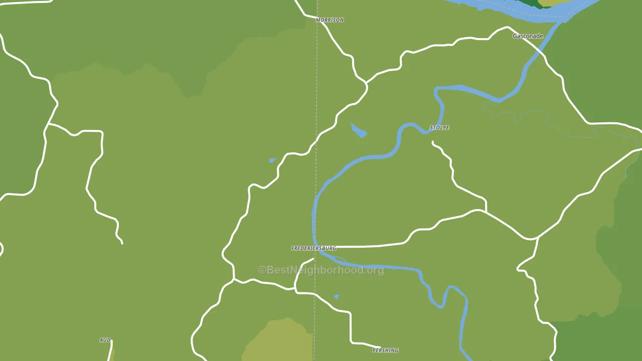 Morrison, MO block-group voter-turnout map