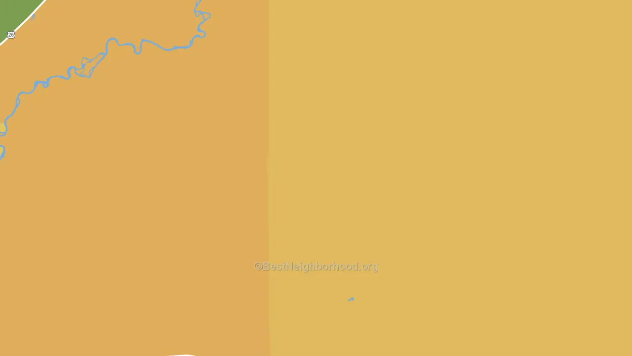 Morton, WY block-group voter-turnout map