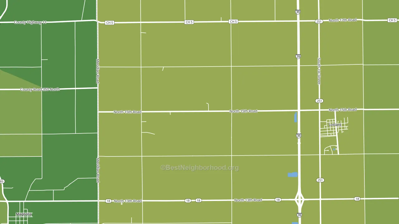 Mount Palatine, IL block-group voter-turnout map