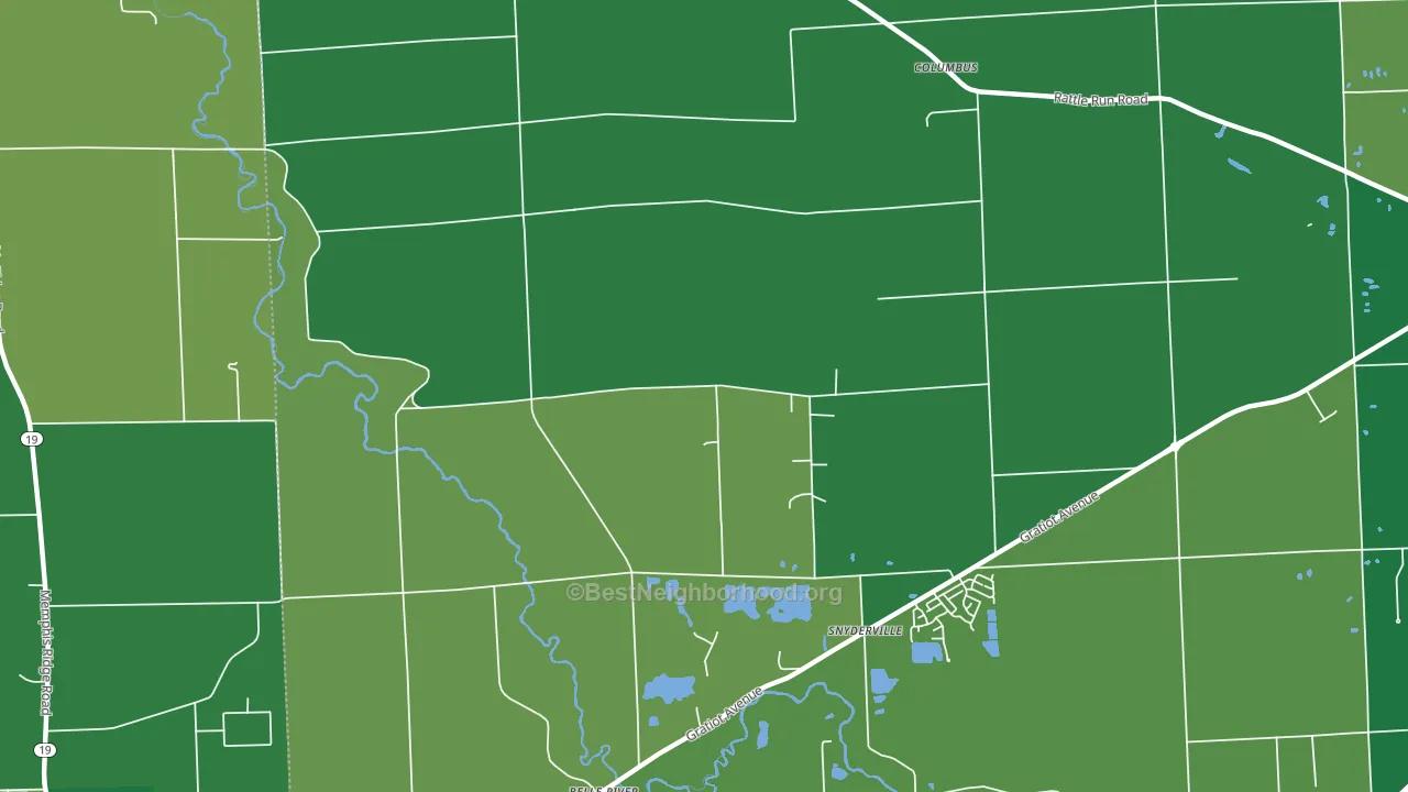 Mount Vernon, MI block-group voter-turnout map