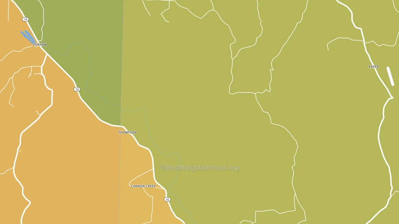 Mountain Crest, AR block-group voter-turnout map