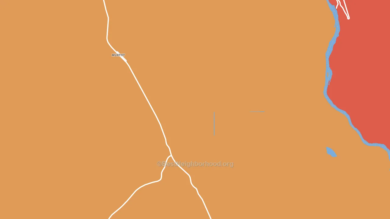 Murphy, ID block-group voter-turnout map