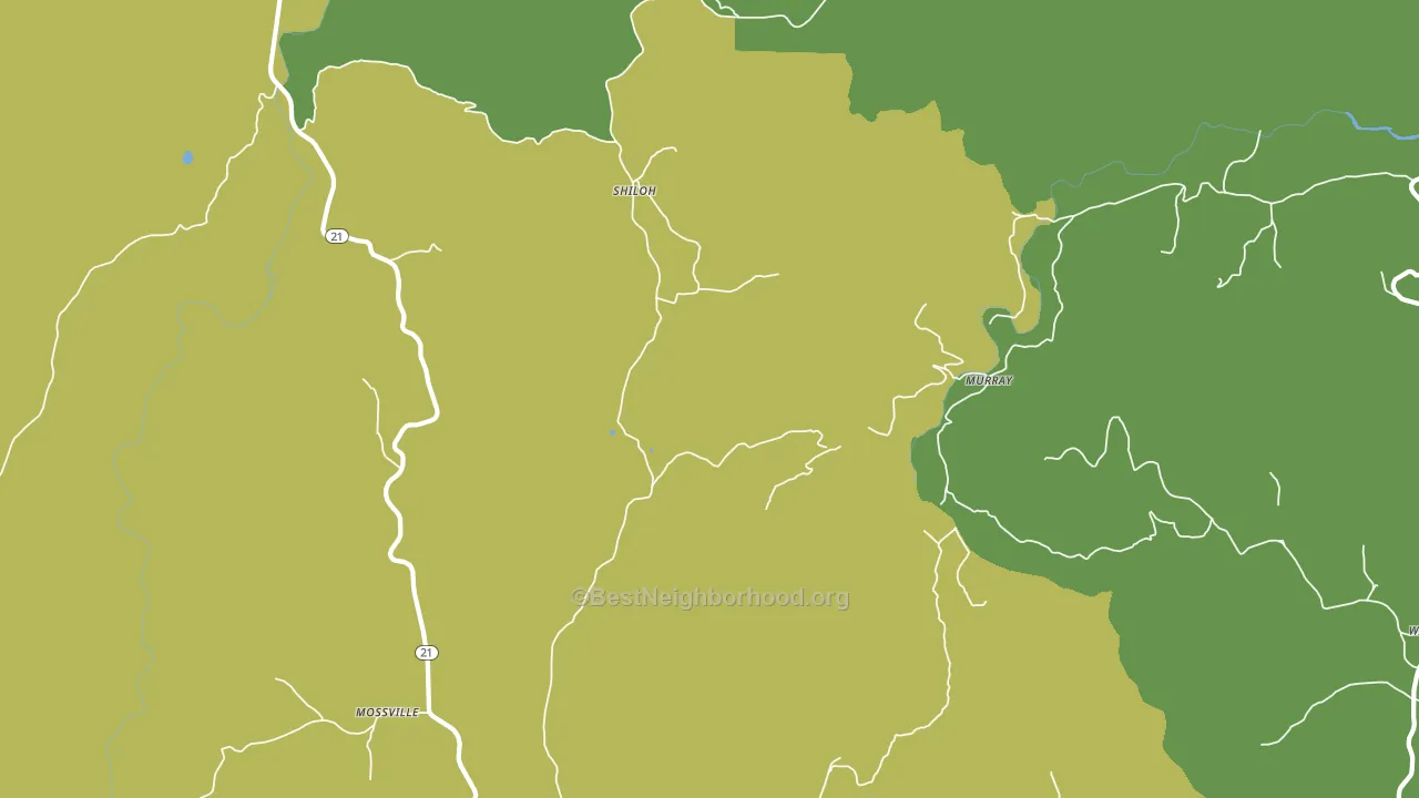 Murray, AR block-group voter-turnout map