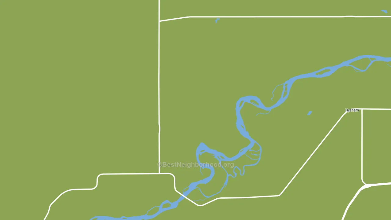 Myers, MT block-group voter-turnout map