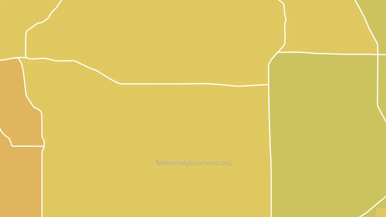Myrick, OR block-group voter-turnout map