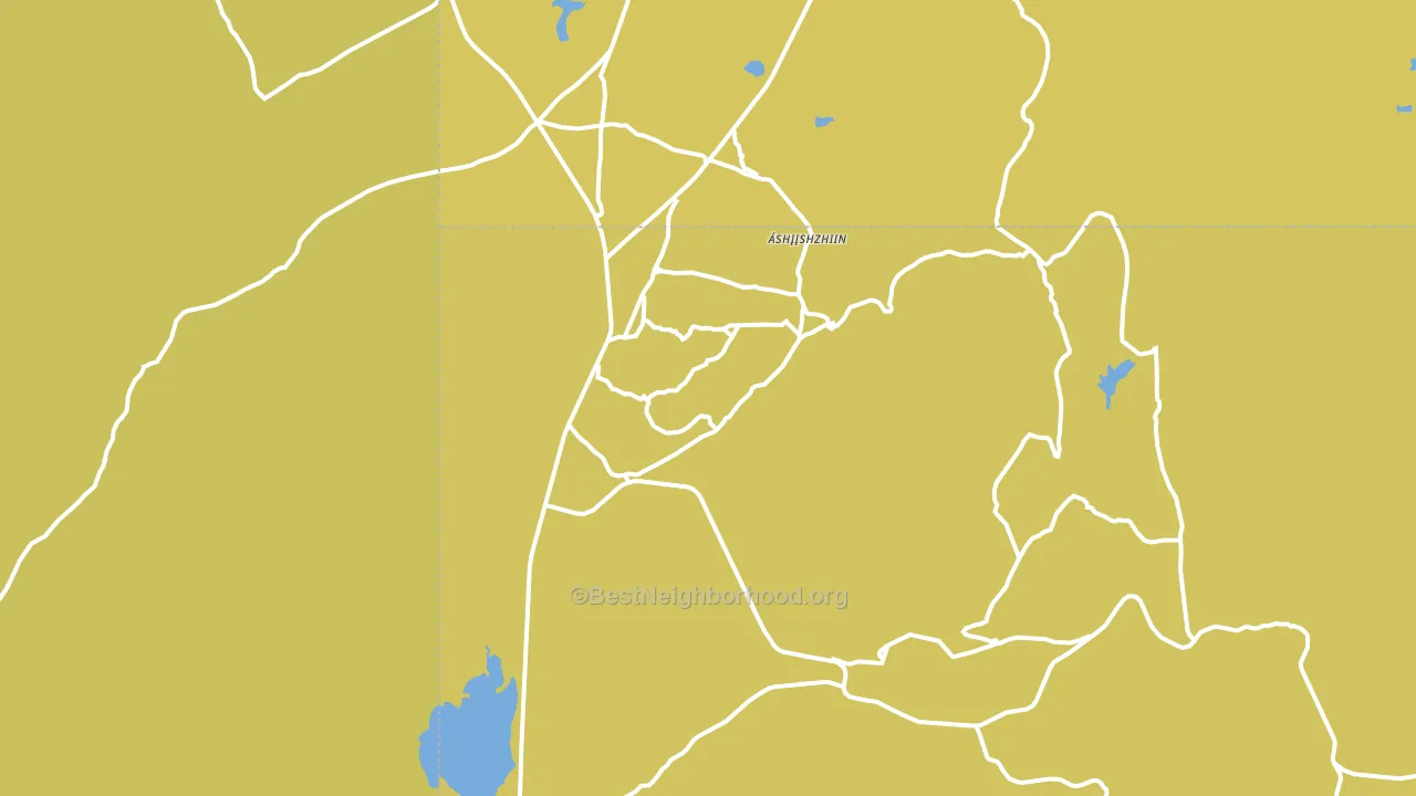 Navajo, NM block-group voter-turnout map