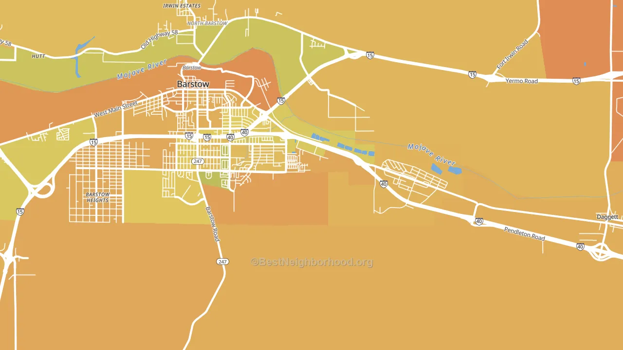 Nebo Center, CA block-group voter-turnout map