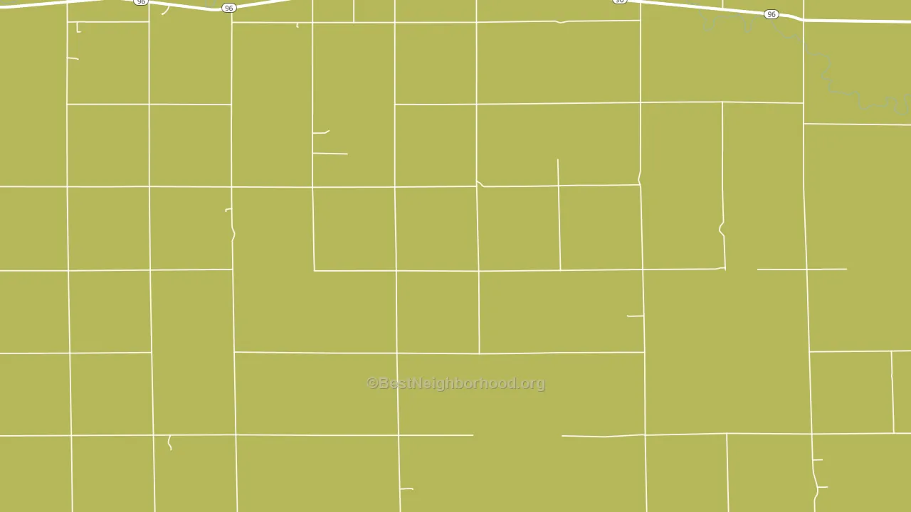 Nekoma, KS block-group voter-turnout map