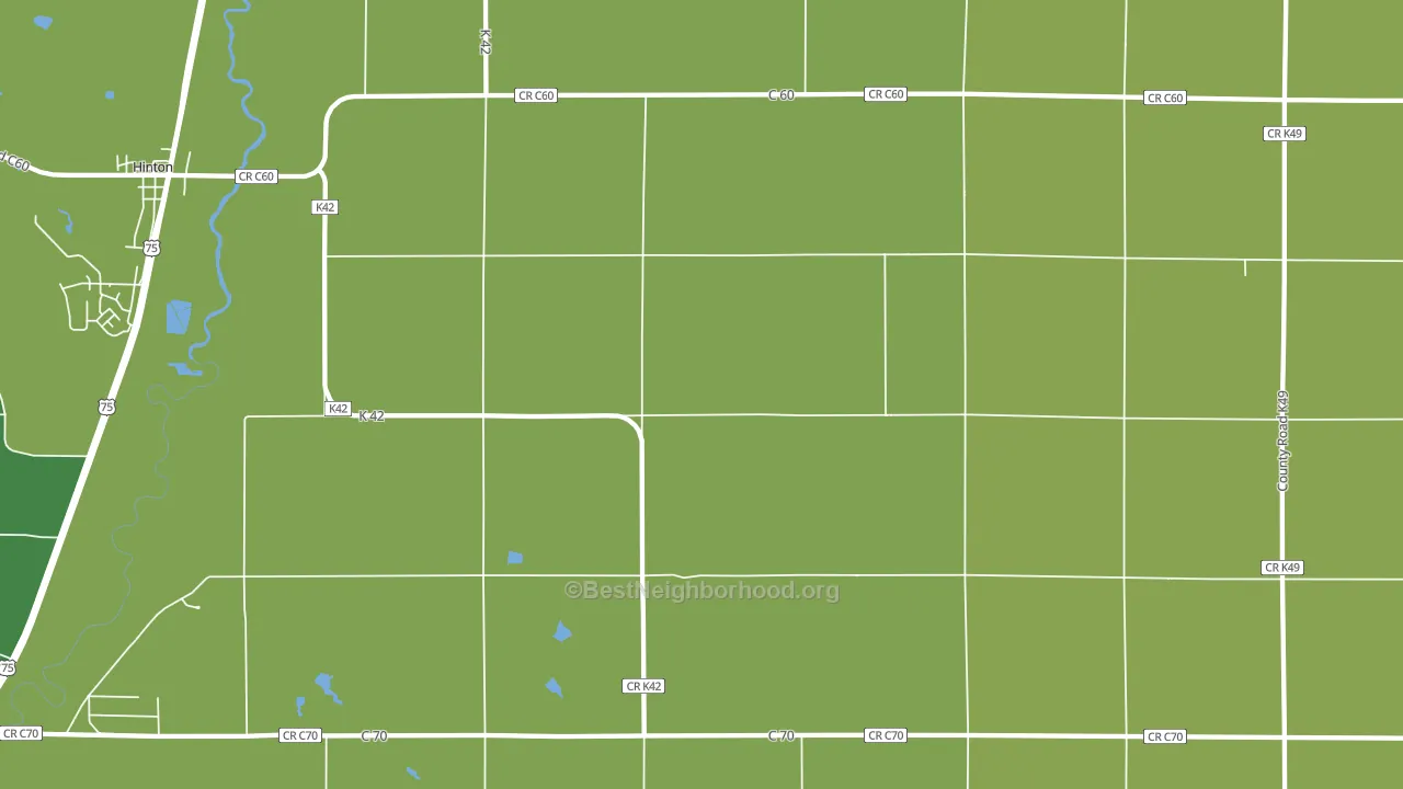 Neptune, IA block-group voter-turnout map