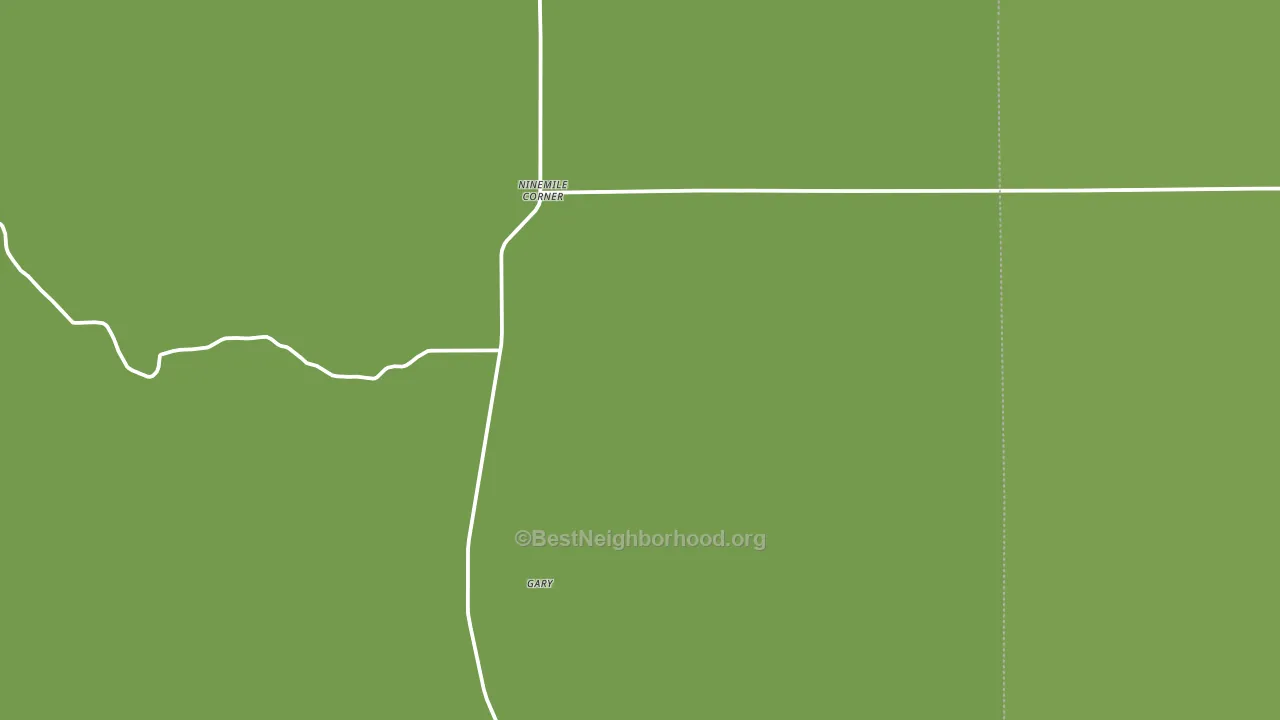 Ninemile Corner, CO block-group voter-turnout map