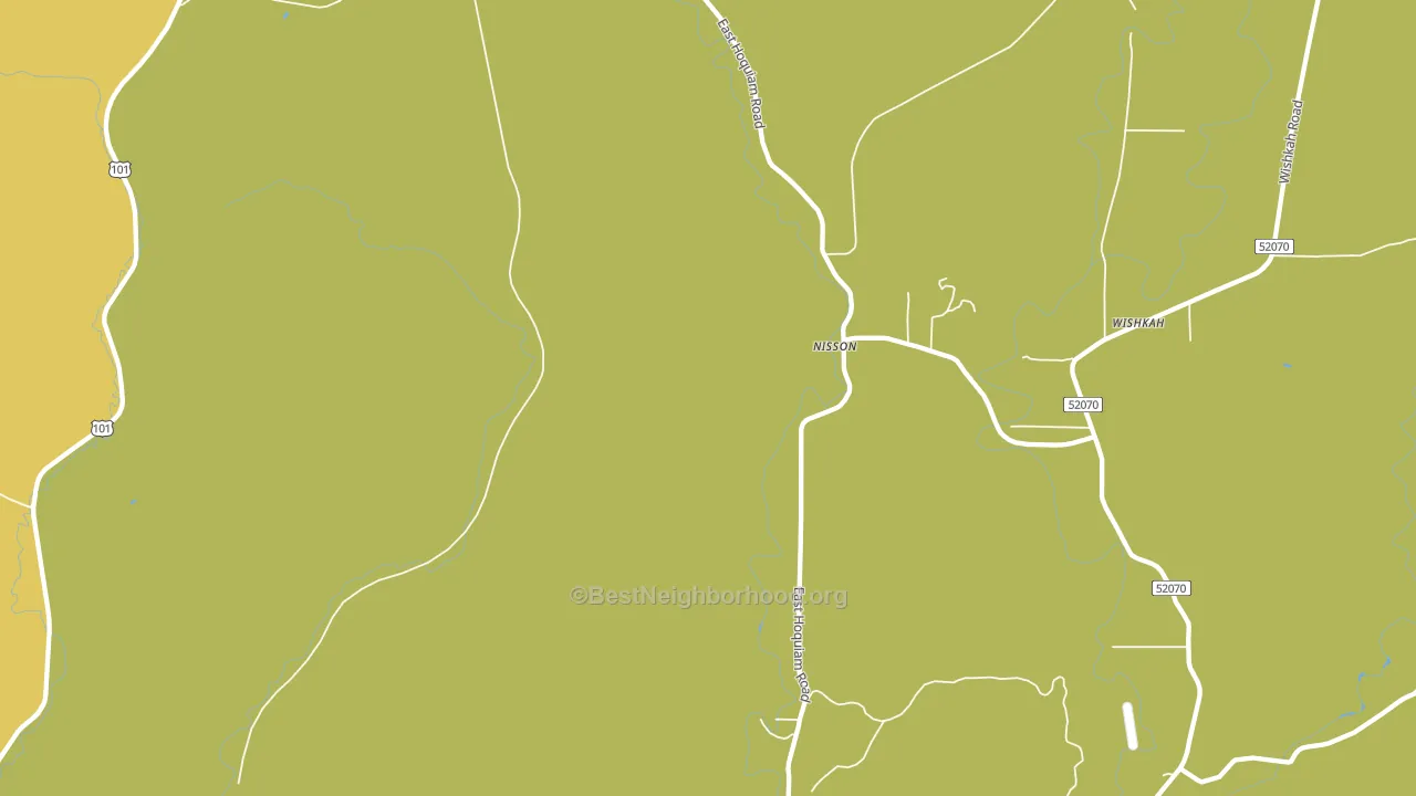 Nisson, WA block-group voter-turnout map