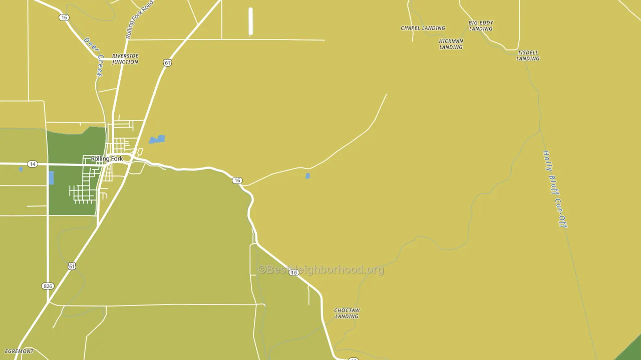 Nitta Yuma, MS block-group voter-turnout map