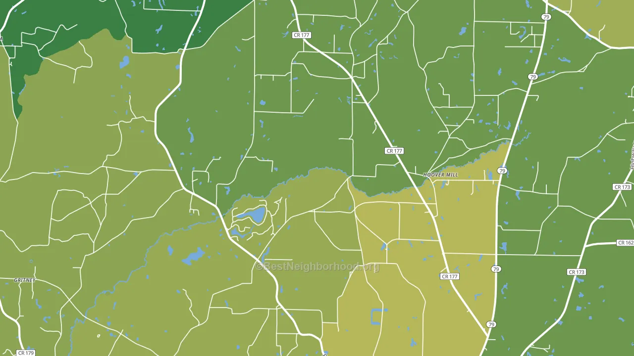 Noma, FL block-group voter-turnout map