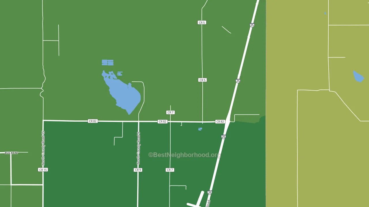 Norfolk, CO block-group voter-turnout map