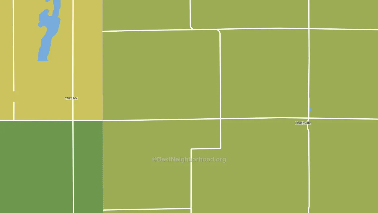 Northville, SD block-group voter-turnout map