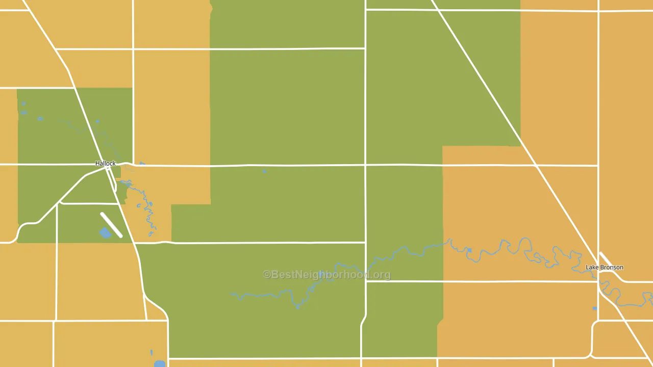 Noyes, MN block-group voter-turnout map
