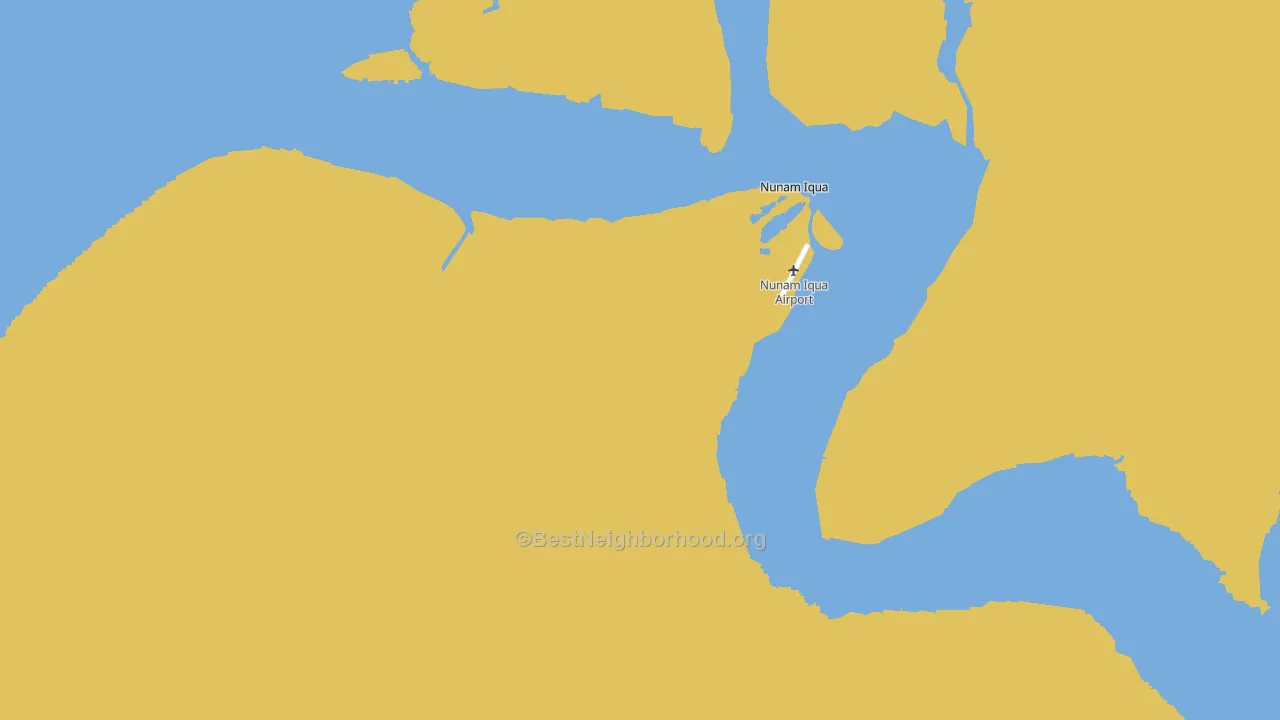 Nunam Iqua, AK block-group voter-turnout map