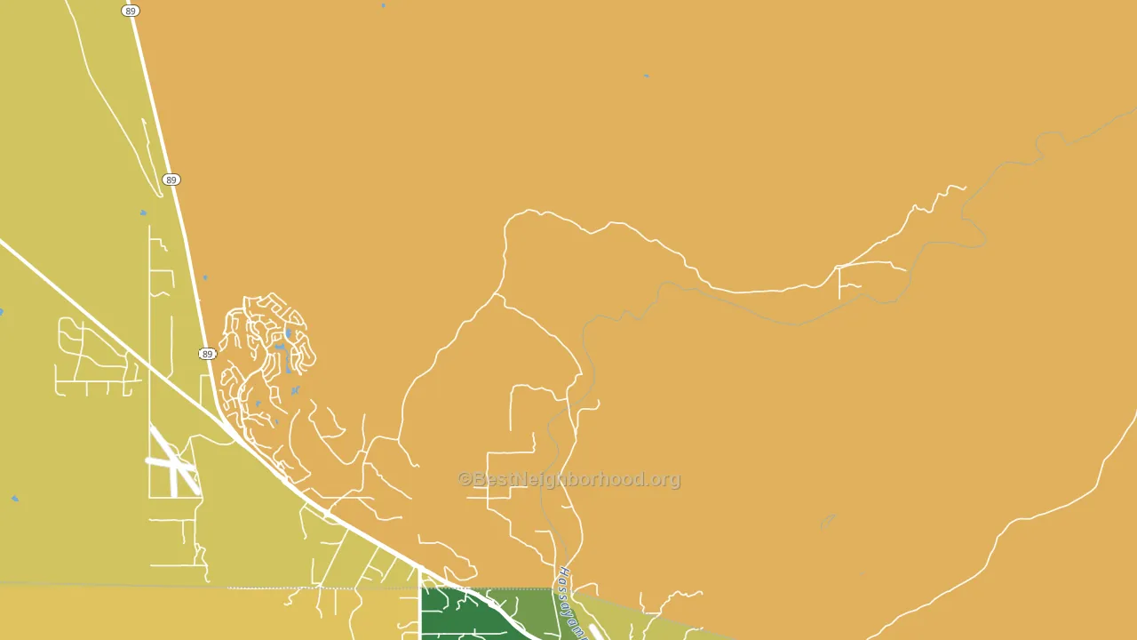 Octave, AZ block-group voter-turnout map