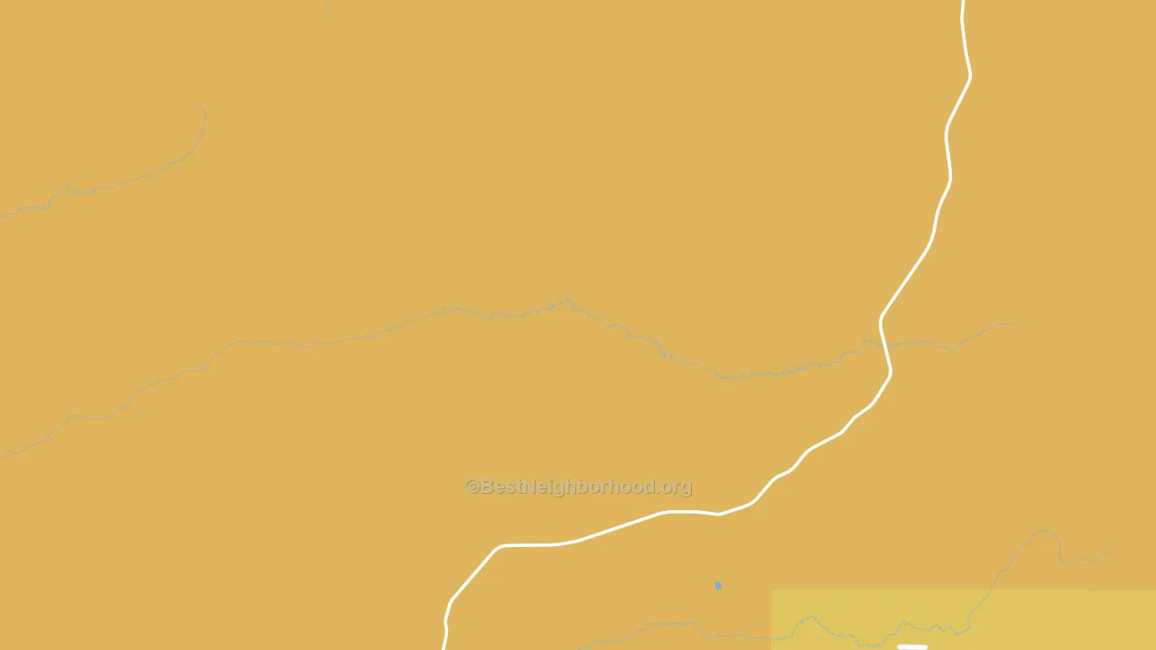 Ojito, NM block-group voter-turnout map