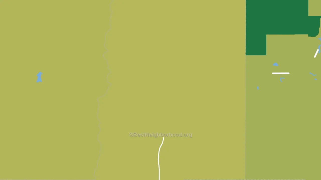 Ola, ID block-group voter-turnout map