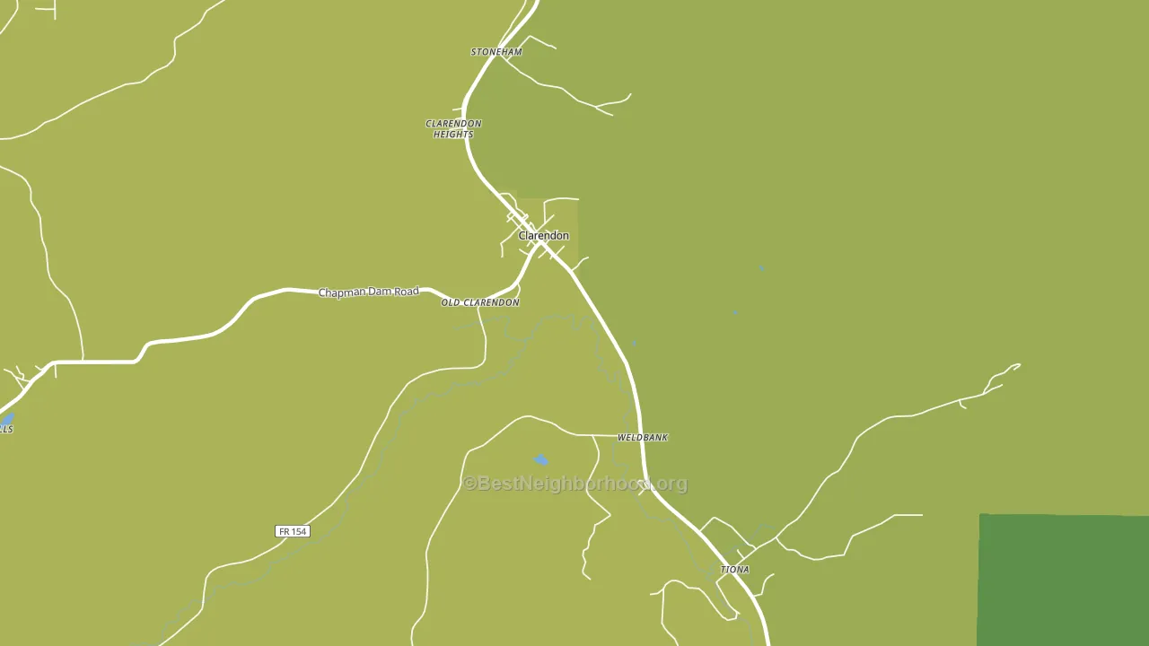 Old Clarendon, PA block-group voter-turnout map