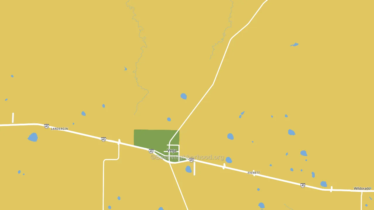 Oldham County, TX block-group voter-turnout map