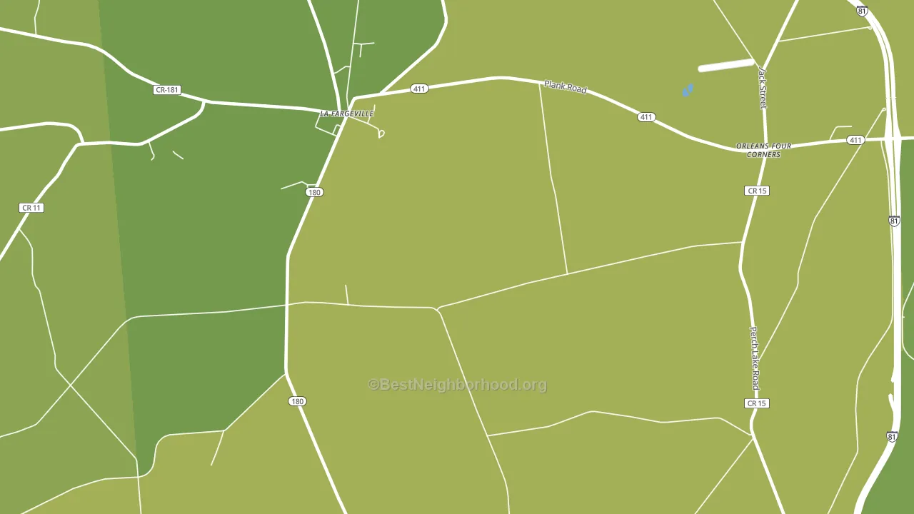 Omar, NY block-group voter-turnout map