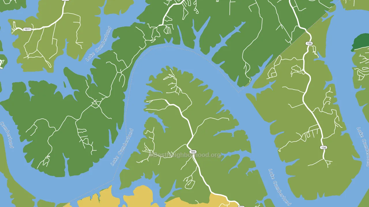 Ono, KY block-group voter-turnout map