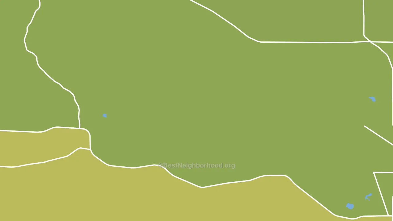 Orchard Valley, WY block-group voter-turnout map