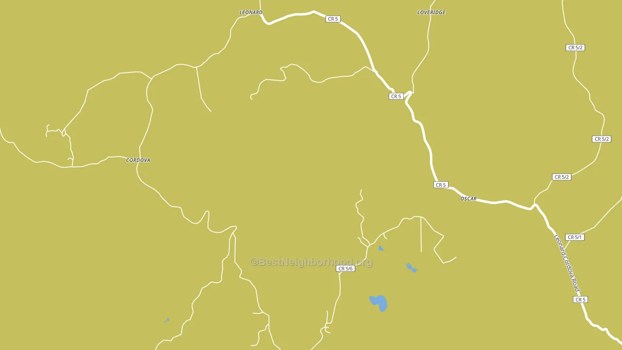 Oscar, WV block-group voter-turnout map
