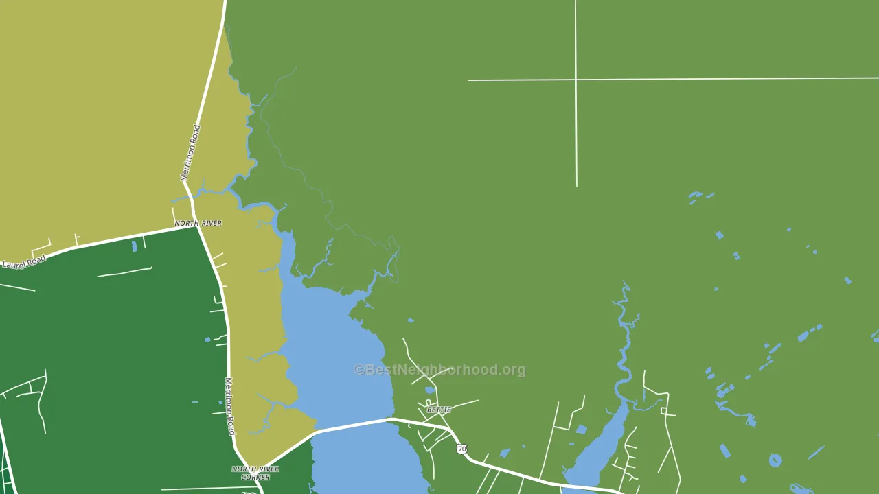 Otway, NC block-group voter-turnout map