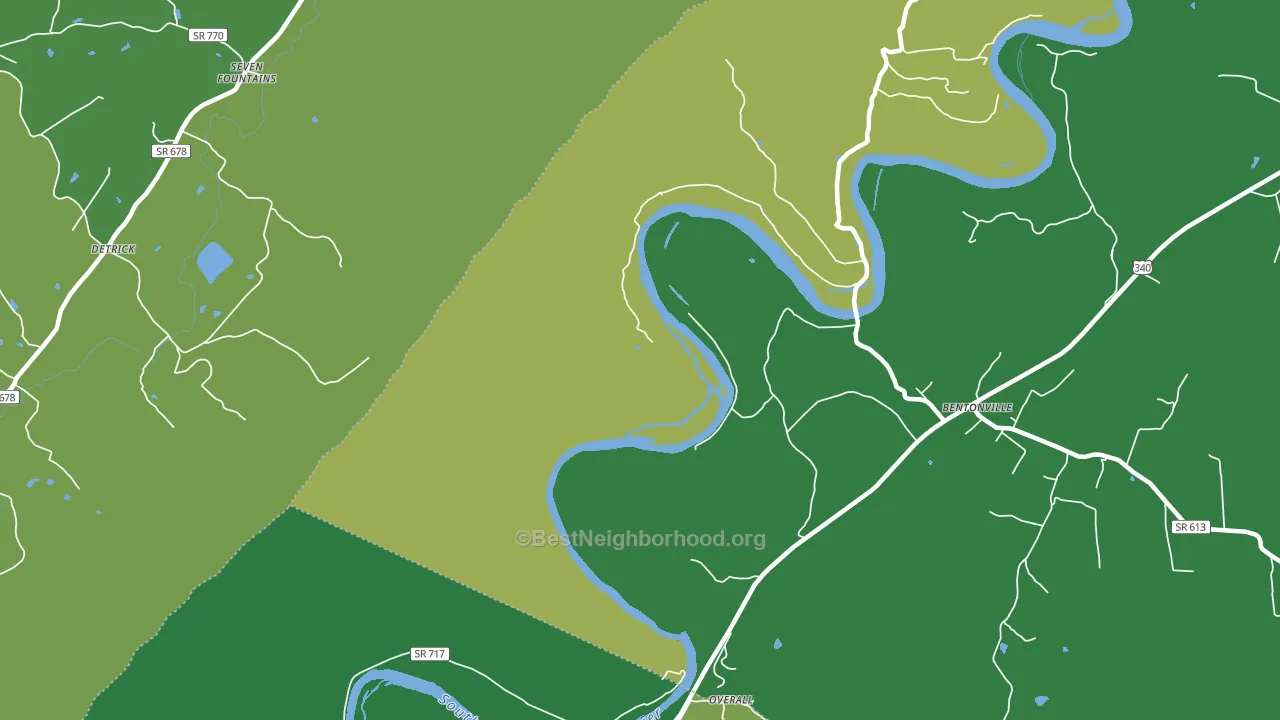 Overall, VA block-group voter-turnout map