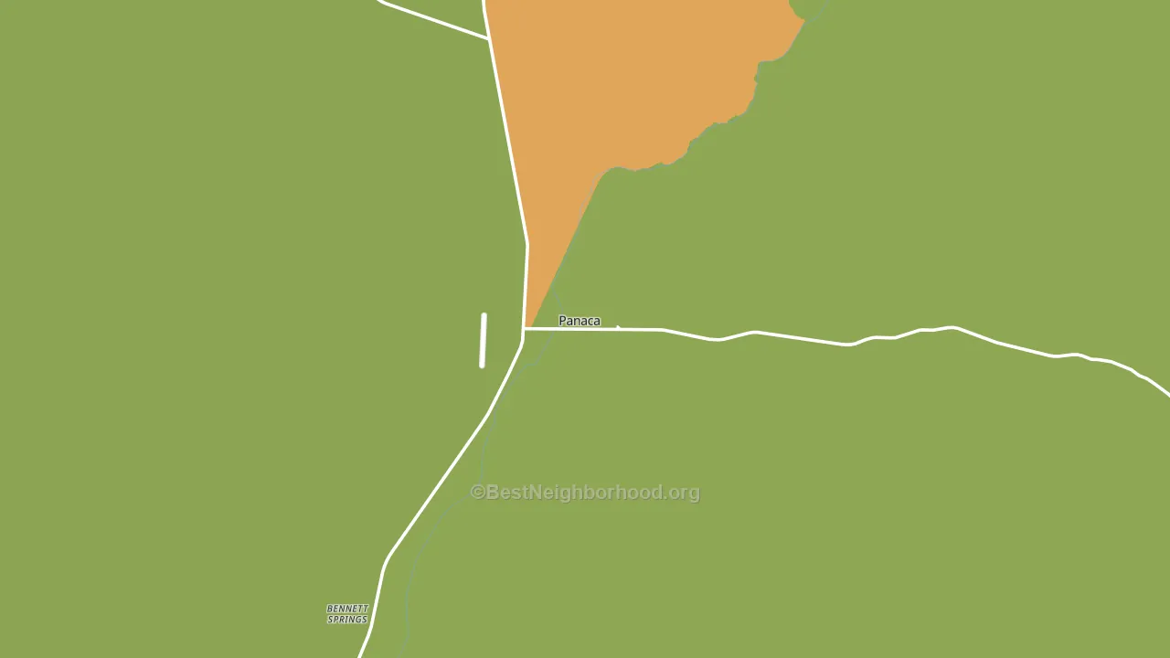 Panaca, NV block-group voter-turnout map