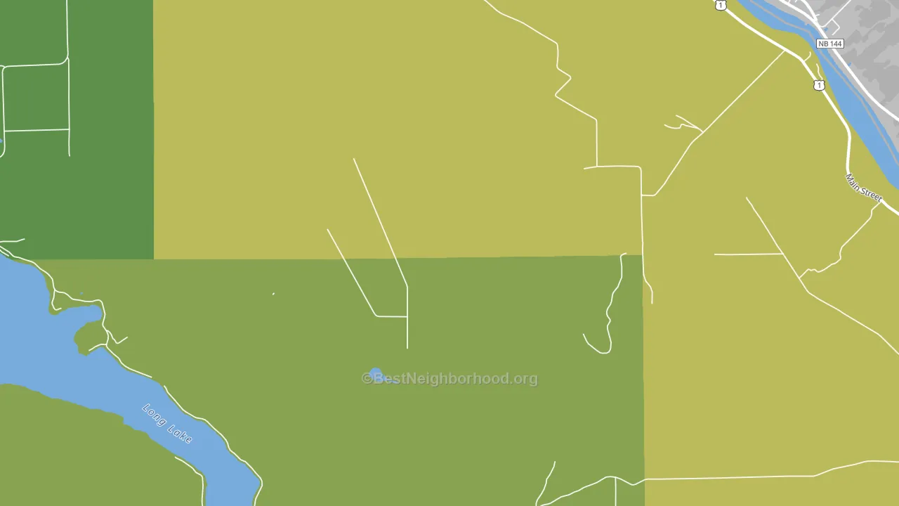 Parent, ME block-group voter-turnout map