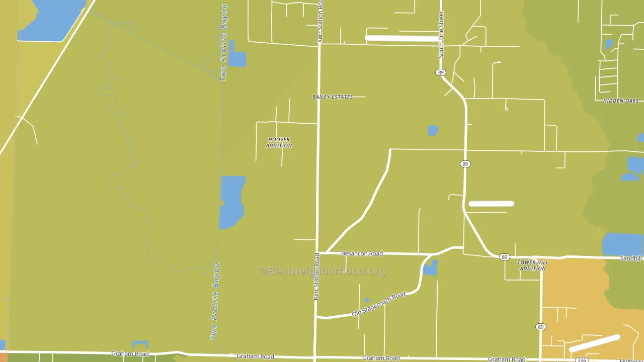 Parnell, AR block-group voter-turnout map