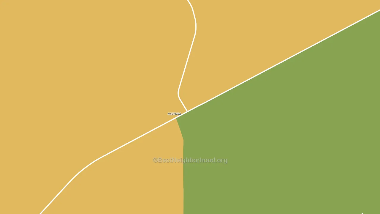 Pastura, NM block-group voter-turnout map