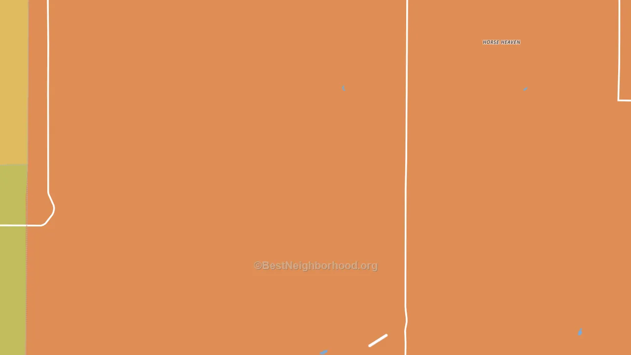 Paterson, WA block-group voter-turnout map