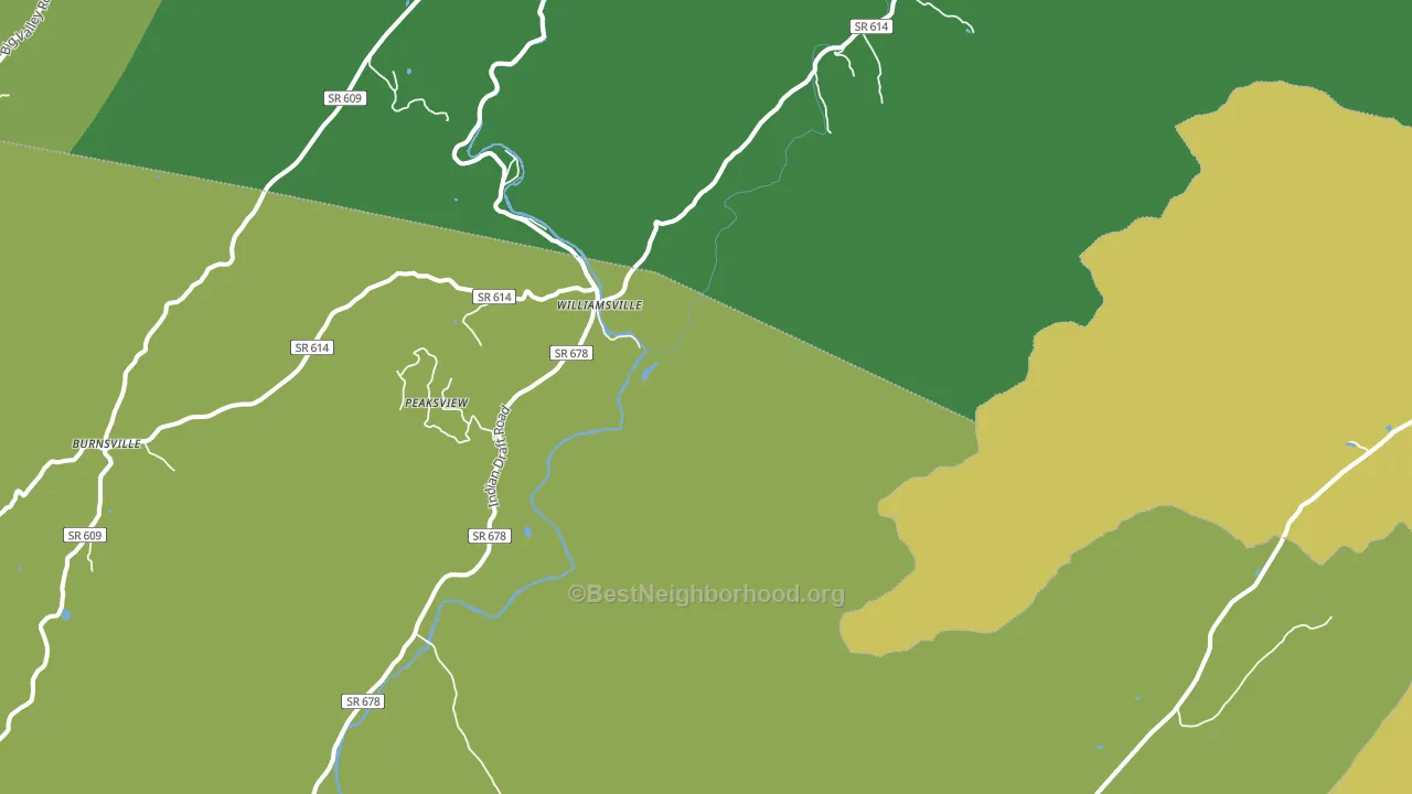 Patna, VA block-group voter-turnout map