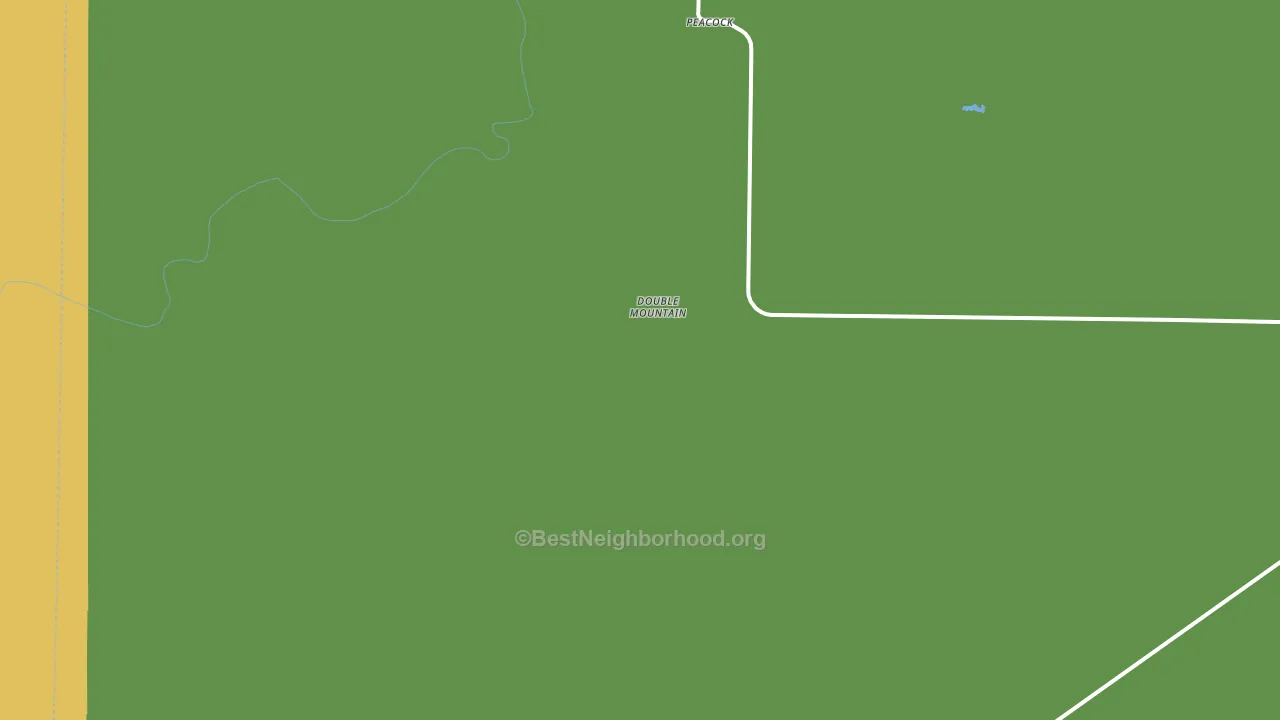 Peacock, TX block-group voter-turnout map