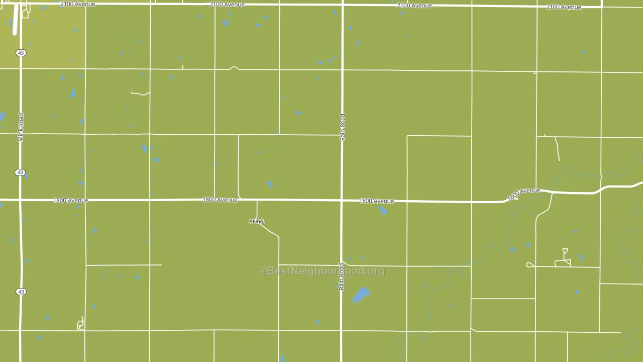 Pearl, KS block-group voter-turnout map