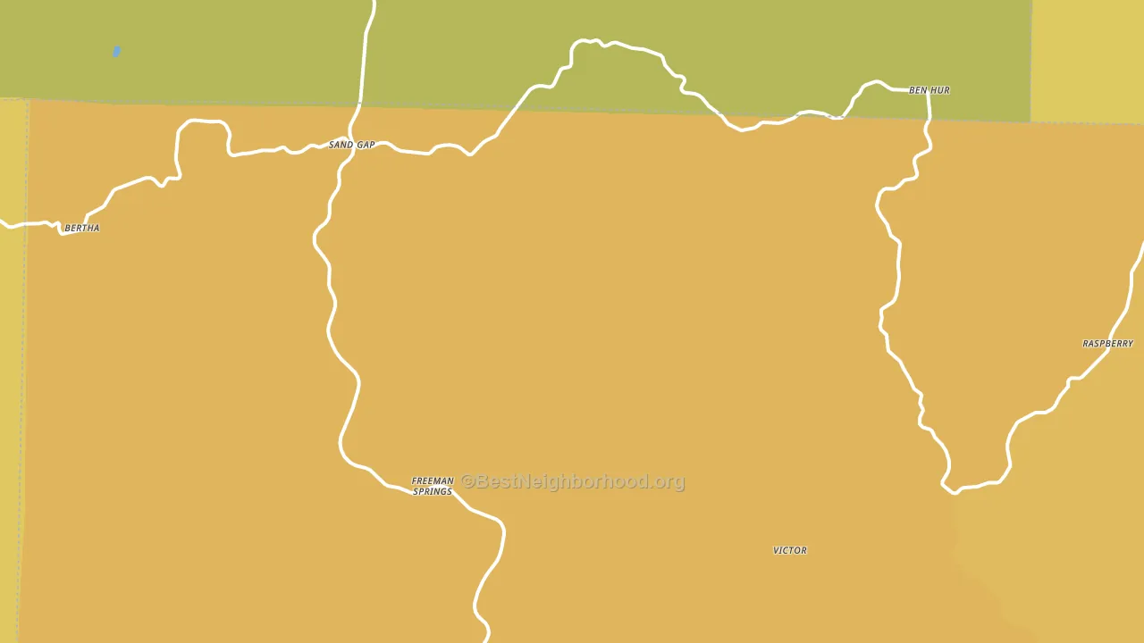 Pelsor, AR block-group voter-turnout map