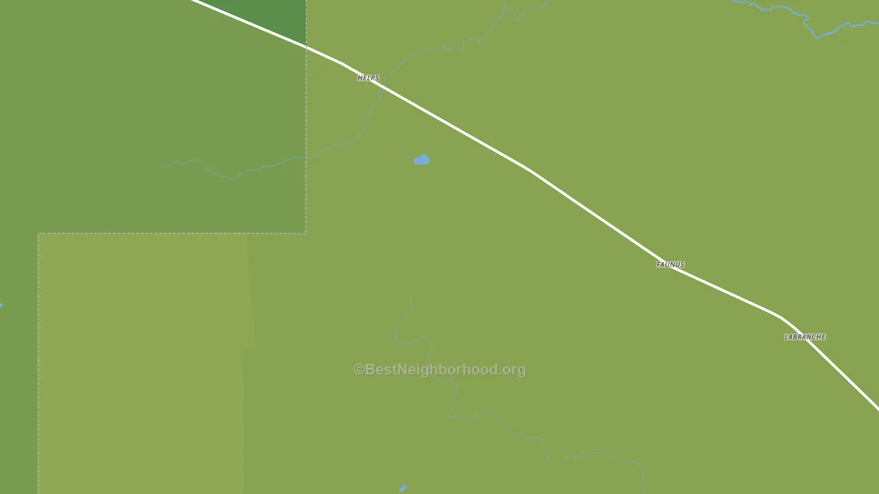 Perronville, MI block-group voter-turnout map